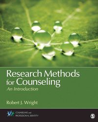 Produktbild: Research Methods for Counseling