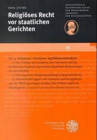 Produktbild: Religi&ouml;ses Recht vor staatlichen Gerichten