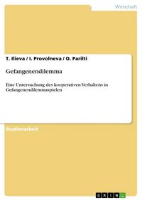 Produktbild: Gefangenendilemma