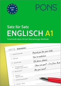 Produktbild: PONS Satz f&uuml;r Satz Englisch A1