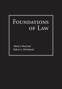 Produktbild: Foundations of Law