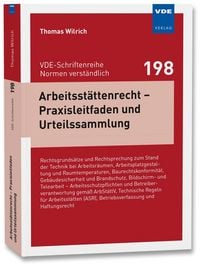 Produktbild: Arbeitsst&auml;ttenrecht &ndash; Praxisleitfaden und Urteilssammlung