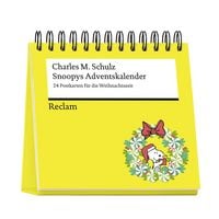 Produktbild: Snoopys Adventskalender. 24 Postkarten f&uuml;r die Weihnachtszeit (Advents-Postkartenaufsteller)