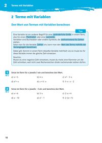 10-Minuten-Training Mathematik Rechnen mit Termen 7./8. Klasse. Kleine Lernportionen für jeden Tag