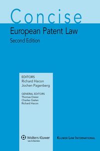 Produktbild: Concise European Patent Law