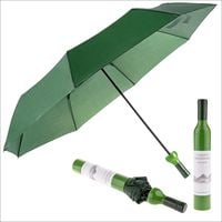 Bild vom Artikel Taschen-Regenschirm, Design Weissweinflasche, Länge ca. 90 cm vom Autor 