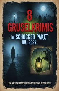 Produktbild: 8 Gruselkrimis im Schocker Paket Juli 2026