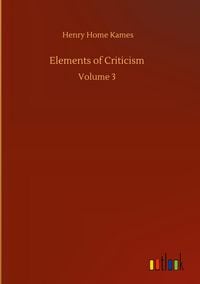 Produktbild: Elements of Criticism
