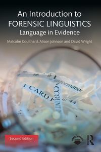 Produktbild: An Introduction to Forensic Linguistics