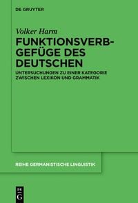 Produktbild: Funktionsverbgef&uuml;ge des Deutschen