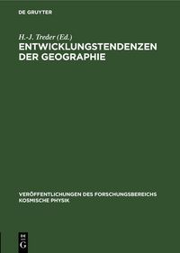 Produktbild: Entwicklungstendenzen der Geographie