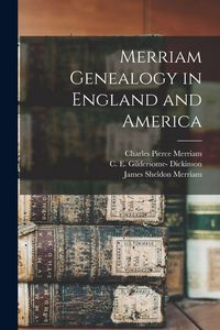 Produktbild: Merriam Genealogy in England and America