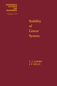 Produktbild: Stability of Linear Systems: Some Aspects of Kinematic Similarity