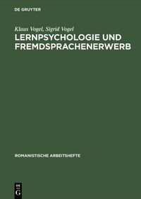 Produktbild: Lernpsychologie und Fremdsprachenerwerb