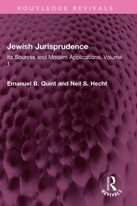 Produktbild: Jewish Jurisprudence