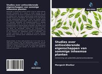 Produktbild: Studies over antioxiderende eigenschappen van sommige inheemse planten