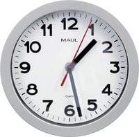 Produktbild: Maul 9052995 Quarz Wanduhr 20cm x 200mm x 17mm x 44mm Silber