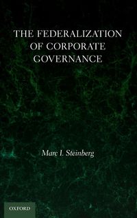Produktbild: Federalization of Corporate Governance