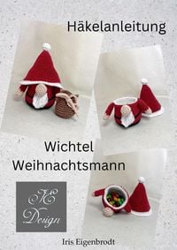 Produktbild: H&auml;kelanleitung Wichtel Weihnachtsmann