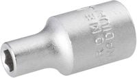 Produktbild: TOOLCRAFT 820746 Au&szlig;en-Sechskant Steckschl&uuml;sseleinsatz 7mm 1/4" (6.3 mm)
