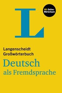 Produktbild: Langenscheidt Gro&szlig;w&ouml;rterbuch Deutsch als Fremdsprache
