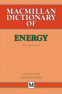 Produktbild: Dictionary of Energy