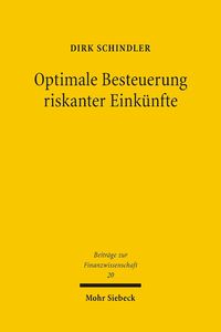 Produktbild: Optimale Besteuerung riskanter Eink&uuml;nfte