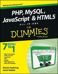 Produktbild: PHP, MySQL, JavaScript & HTML5 All-in-One For Dummies