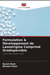 Produktbild: Formulation & D&eacute;veloppement de Lamotrigine Comprim&eacute; Orodispersible