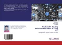 Produktbild: Analysis Of Routing Protocols For MANETs Using RSS