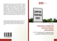 Produktbild: Nouveaux modes de consommation automobile