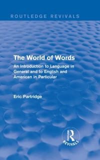 Produktbild: Partridge, E: The World of Words