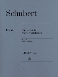 Bild vom Artikel Schubert, Franz - Klavierstücke - Klaviervariationen vom Autor Franz Schubert