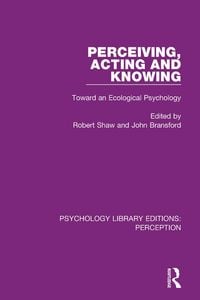 Produktbild: Perceiving, Acting and Knowing