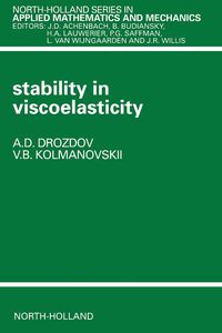 Produktbild: Stability in Viscoelasticity