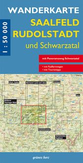 Produktbild: Wanderkarte Saalfeld, Rudolstadt und Schwarzatal