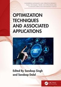 Produktbild: Optimization Techniques and Associated Applications