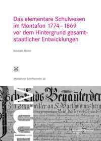 Produktbild: Das elementare Schulwesen im Montafon 1774-1869
