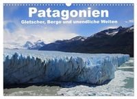 Produktbild: Patagonien, Gletscher, Berge und unendliche Weiten (Wandkalender 2027 DIN A3 quer), CALVENDO Monatskalender