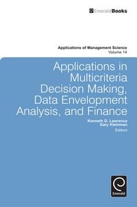 Produktbild: Applications in Multi-criteria Decision Making, Data Envelopment Analysis, and Finance