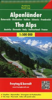 Bild vom Artikel Alpenländer - Österreich - Slowenien - Italien - Schweiz - Frankreich, Autokarte 1:500.000 vom Autor 