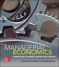 Produktbild: Thomas, C: Managerial Economics