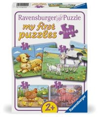 Produktbild: Kinderpuzzle 2, 4, 6, 8 Teile - Kleine Bauernhoftiere