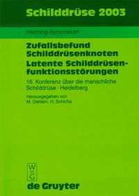 Produktbild: Schilddr&uuml;se 2003