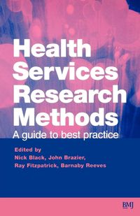 Produktbild: Health Services Research Methods