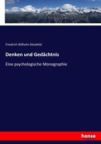 Produktbild: Denken und Ged&auml;chtnis