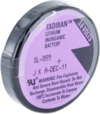 Bild vom Artikel Tadiran Batteries SL 889 P Spezial-Batterie 1/10 D Pin Lithium 3.6V 1000 mAh 1St. vom Autor 