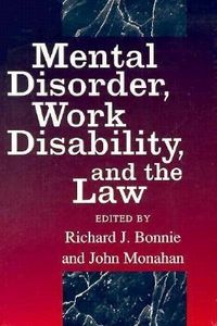 Produktbild: Mental Disorder, Work Disability, and the Law