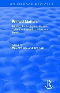 Produktbild: Gee, M: Printed Matters