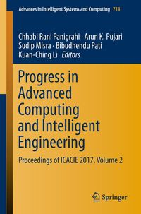 Produktbild: Progress in Advanced Computing and Intelligent Engineering